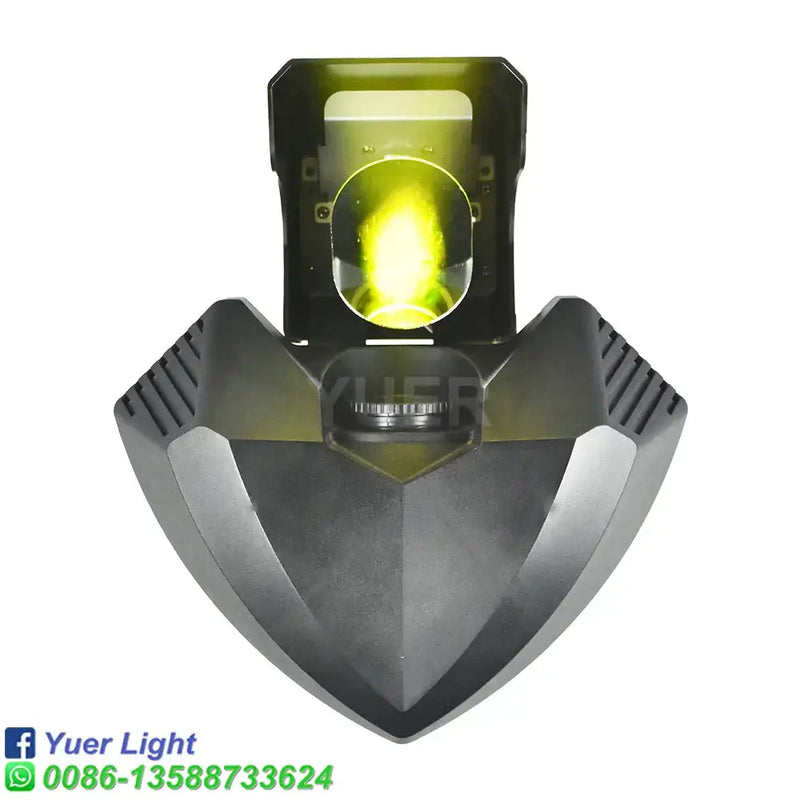 Tactical black and yellow disco gobo wizard beam living room light
