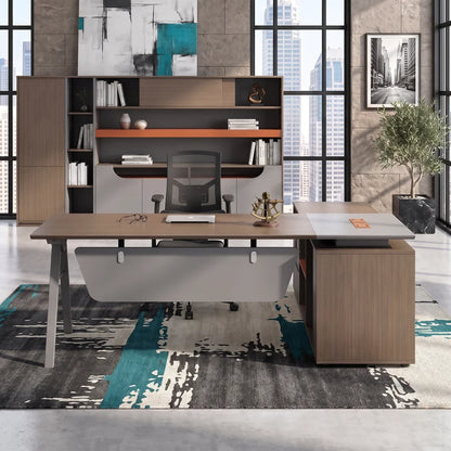 Tasker · L-Shaped Desk