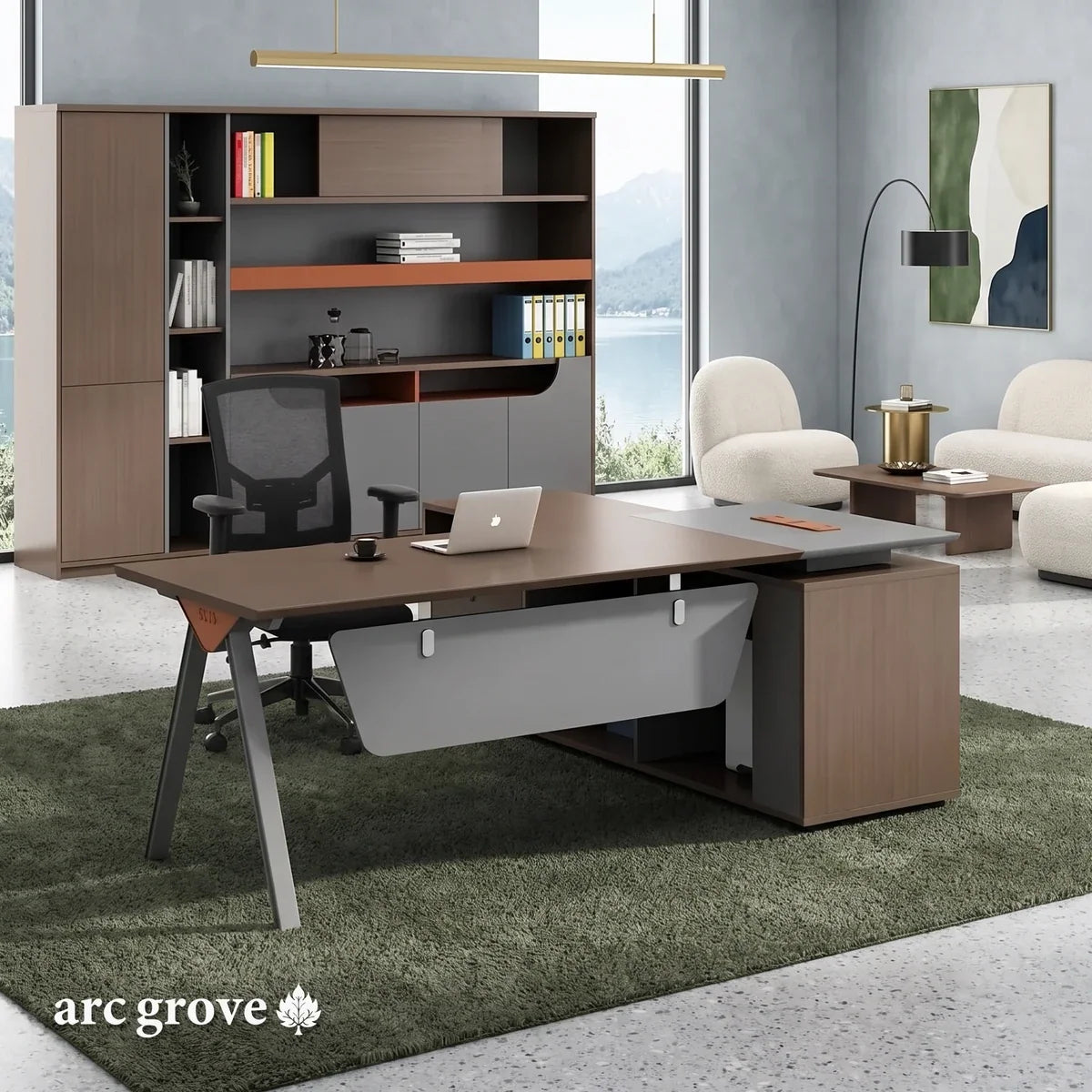 Tasker · L-Shaped Desk