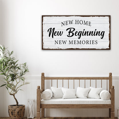 New Home Sign