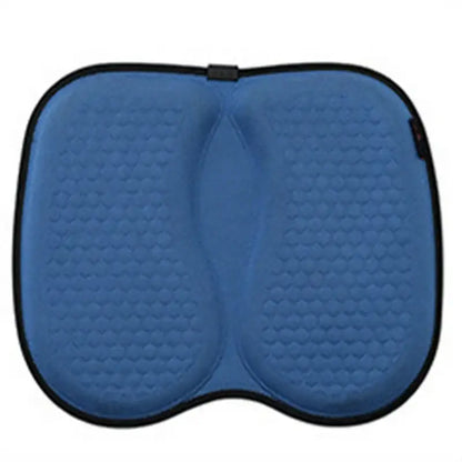 Teal & black 3d honeycomb silica gel seat cushion office chair support