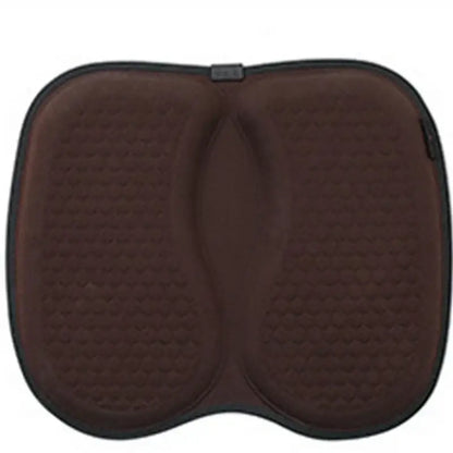 Teal & black 3d honeycomb silica gel seat cushion office chair support