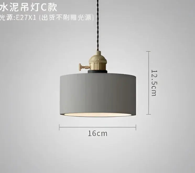 Teal blue glass pendant light with brass hardware for dining room