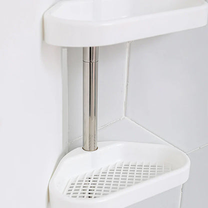 DecorBites™ Telescopic Shower Rack Organizer - Rust-Proof Stainless Steel