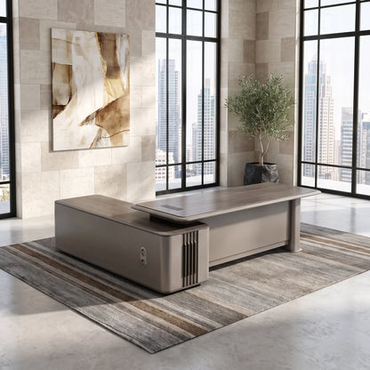 Teller · Modern L-Shaped Executive Desk