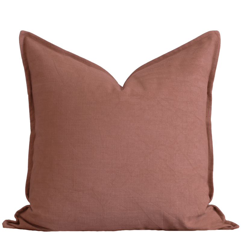 Gávea Solid Color Pillow Cover | Terracotta