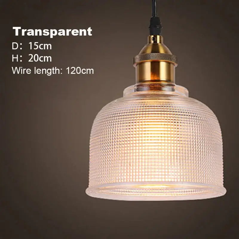 Textured amber gold & teal glass pendant lights dining room set