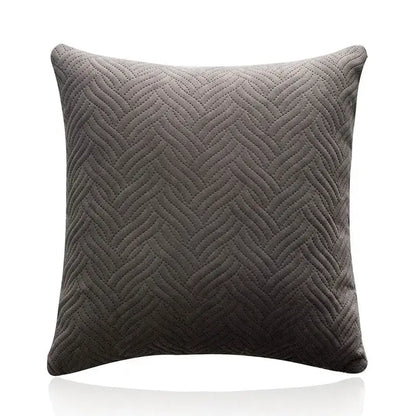 Textured chevron teal and blue cushion cover set living room decor
