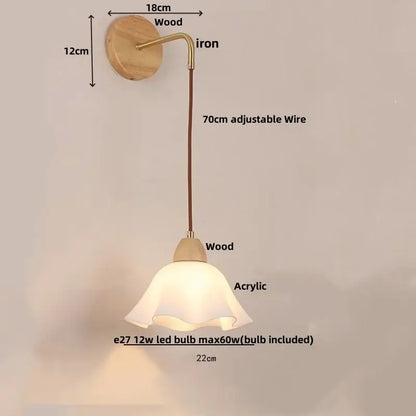 Textured glass and brass wall light fixture for dining room