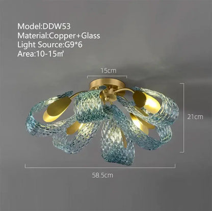 Textured turquoise blue glass luxury wall sconce pair for bedroom