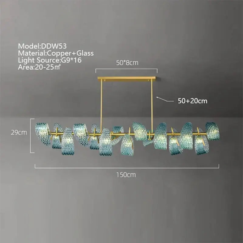 Textured turquoise blue glass luxury wall sconce pair for bedroom