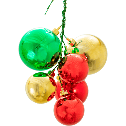 The Classic Christmas Ball Cluster