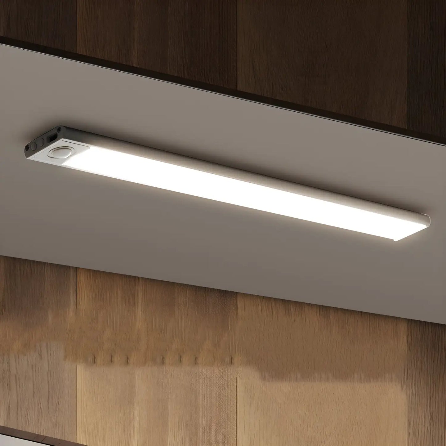 Thin Rechargeable Motion Sensor Light with Intelligent Features
