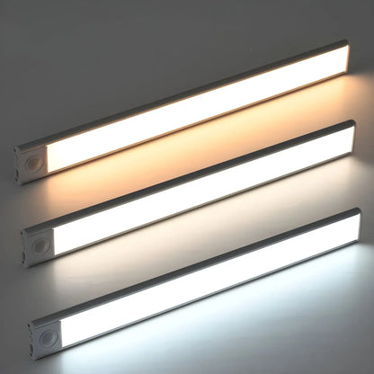 Thin Rechargeable Motion Sensor Light with Intelligent Features