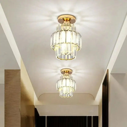 Tiered black gold minimalist led chandelier kitchen light