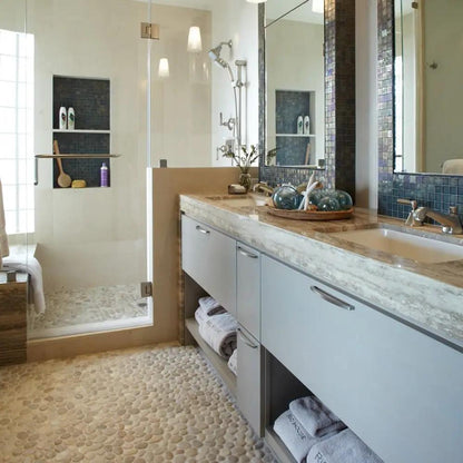 Tide Natural Pebble Mosaics 12x12
