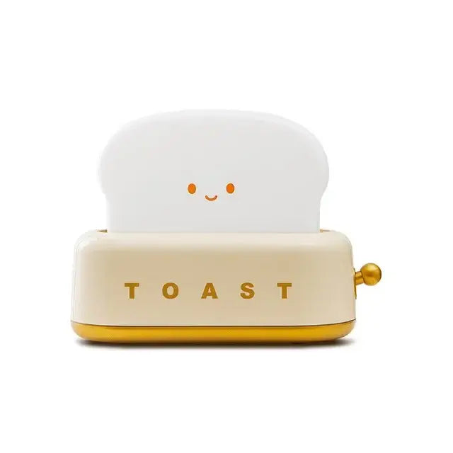 Toaster shaped pastel green maker night light bedroom usb lamp