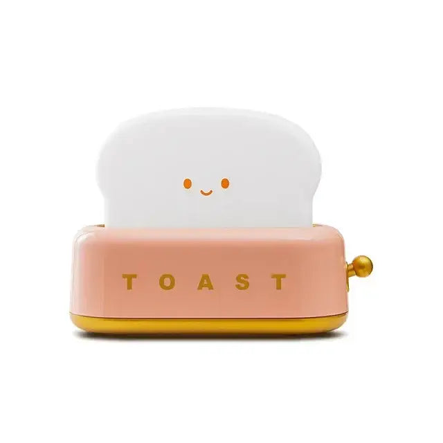 Toaster shaped pastel green maker night light bedroom usb lamp