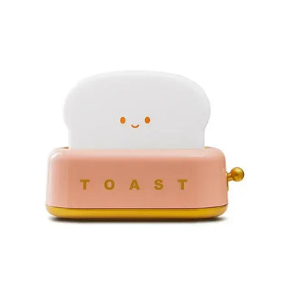Toaster shaped pastel green maker night light bedroom usb lamp