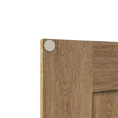 Toffee Stained 60" Double Sink Bathroom Vanity Combo w/ Drawers