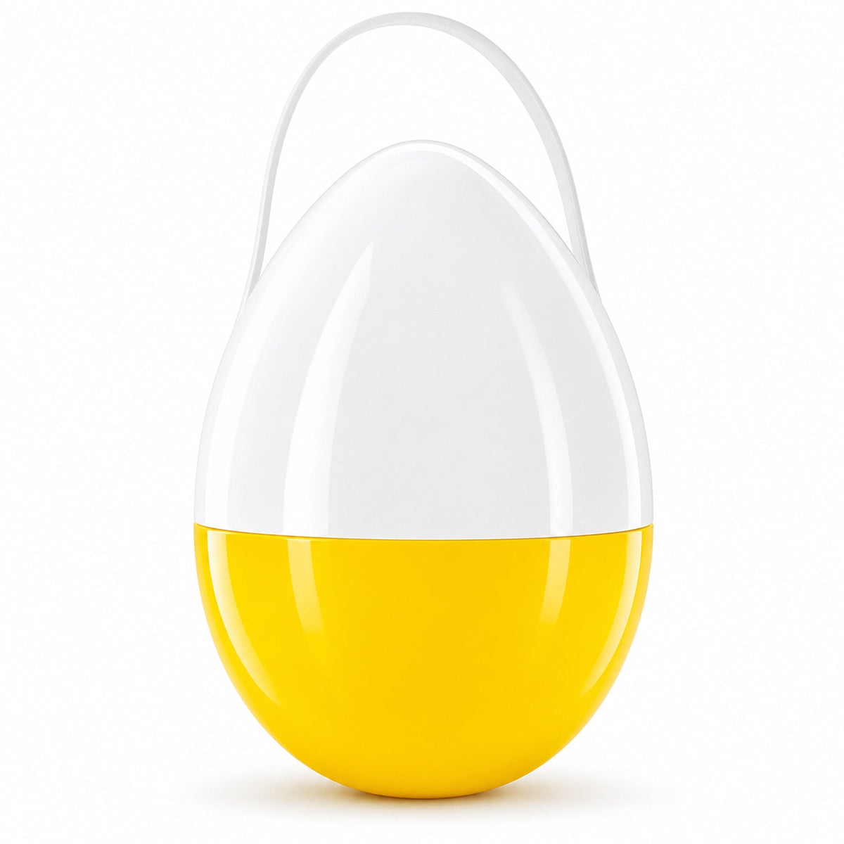 Giant Jumbo Large Size White and Yellow Chick Plastic Easter Egg 10 Inches