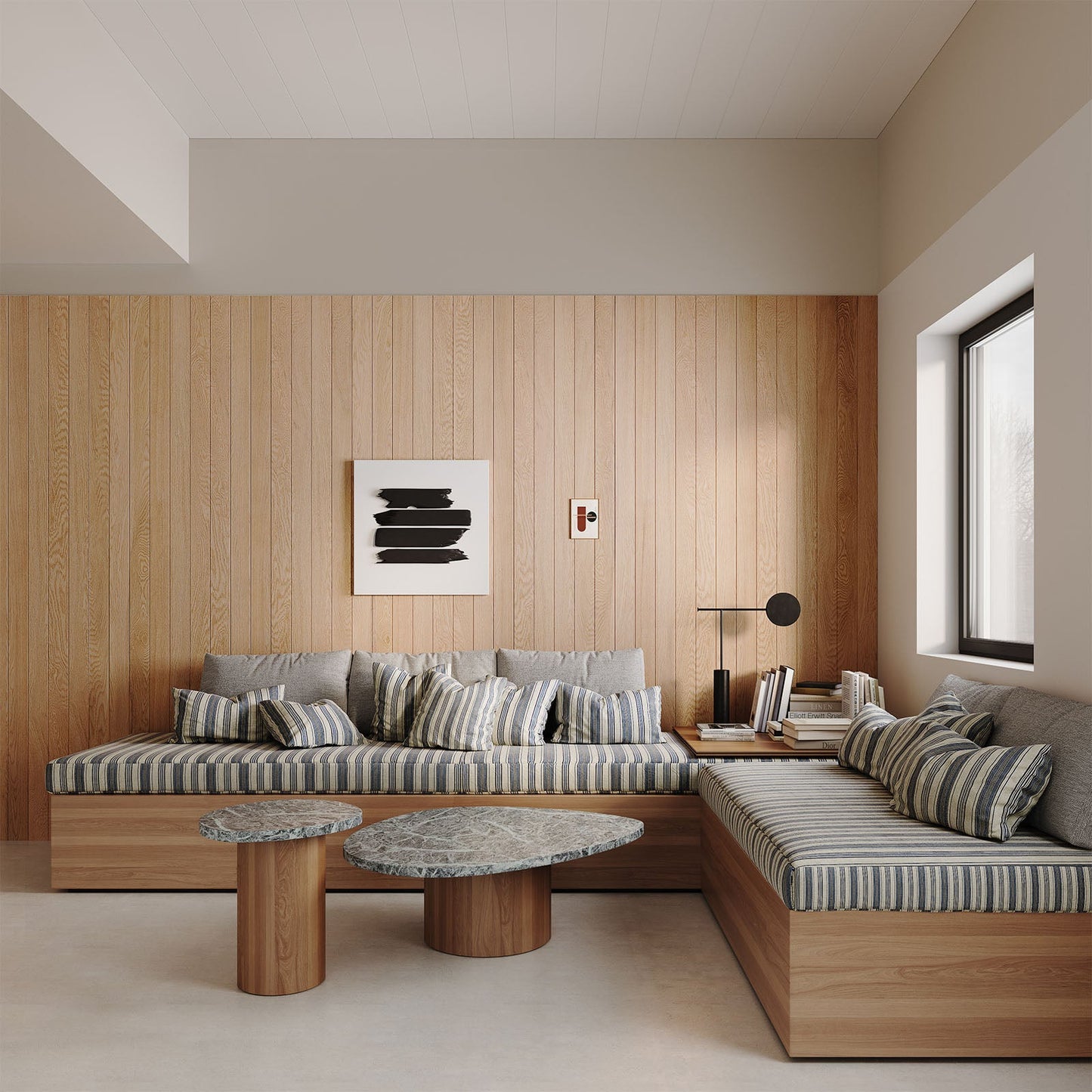 Tongue and Groove Wood Panel Samples