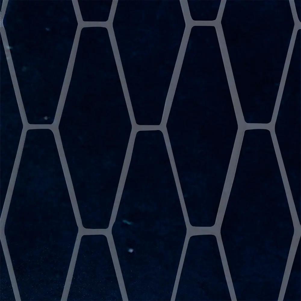 Obsidian Crackled Longest Hexagon Ceramic Tiles 3x8