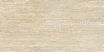 Trail Vein Cut Beige Anti-Slip Grip Travertine Look Porcelain Tiles 12x24