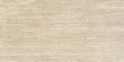 Trail Vein Cut Beige Travertine Look Porcelain Tiles 24x48