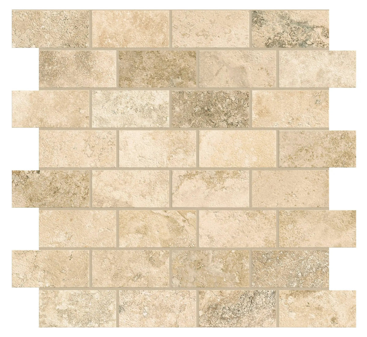 Trail Cross Cut Country Classic Bullnose Travertine Look Porcelain Moldings 3x24