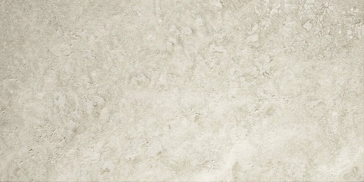 Trail Cross Cut Grey Travertine Look Porcelain Tiles 12x24
