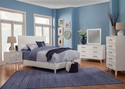 Tranquility Bed, Classic White