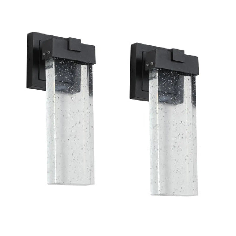 Transparent Crystal Wall Lights Fixtures with LED & Waterproof