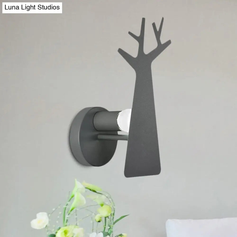 DecorBites™ Tree Wall Mount Light - Nordic Macaron Style - Green/Grey/White - Bedroom Lighting