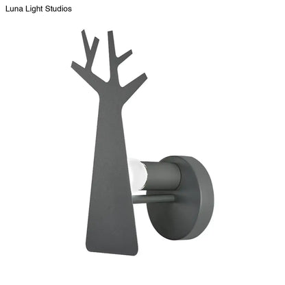 DecorBites™ Tree Wall Mount Light - Nordic Macaron Style - Green/Grey/White - Bedroom Lighting