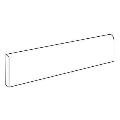 Trek Anthracite Bullnose Slate Look Porcelain Moldings 3x24