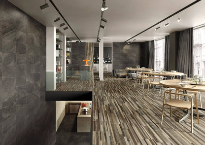 Trek Sand Slate Look Porcelain Tiles 12x24