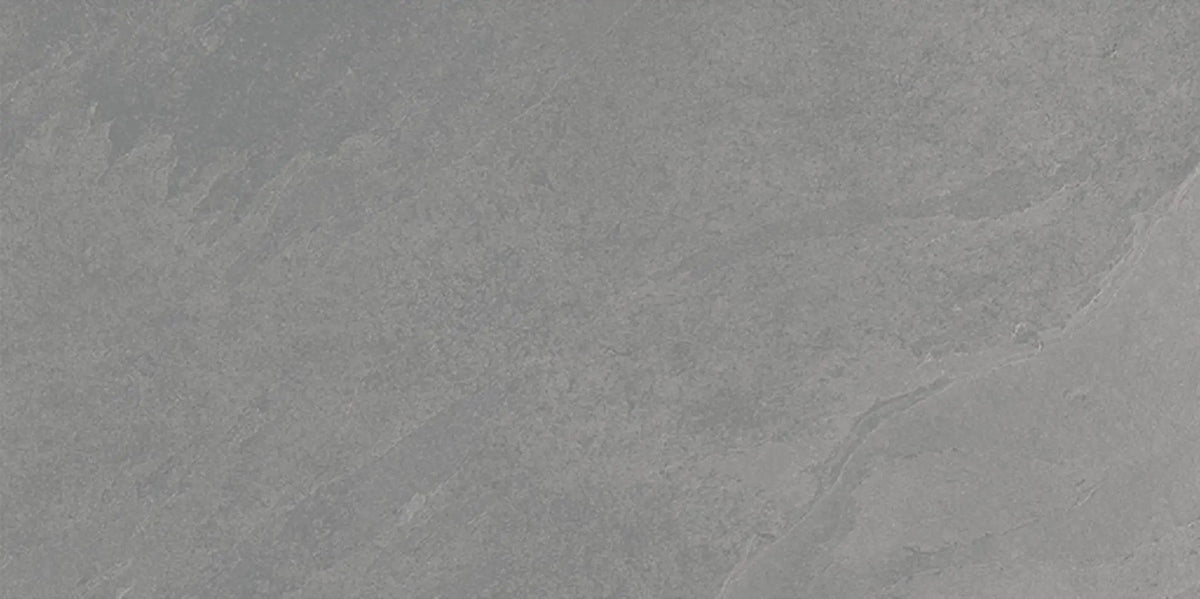 Trek Silver Slate Look Porcelain Tiles 12x24