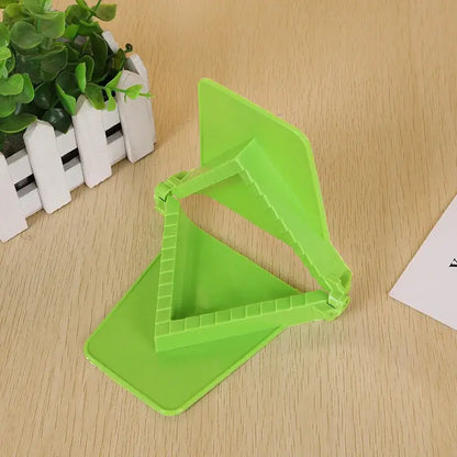 Triangle green blue & pink dumpling maker set kitchen tool