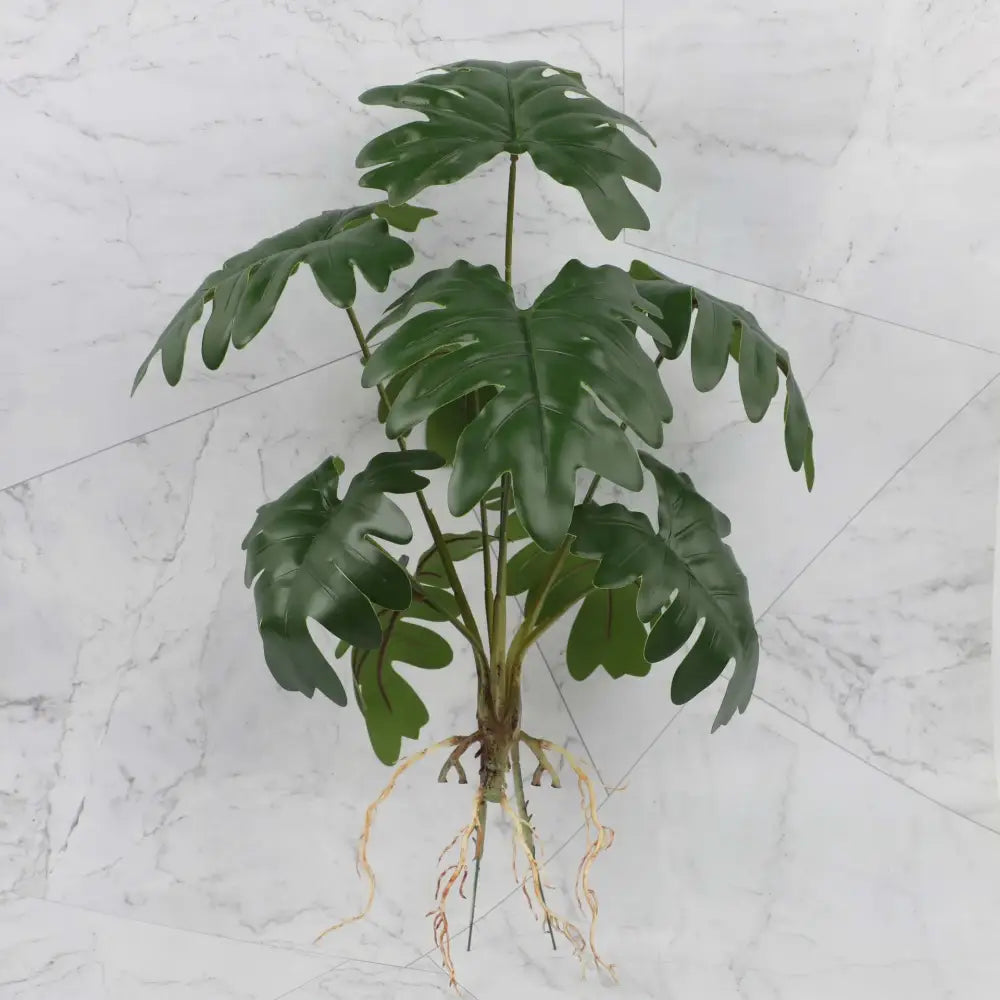 Tropical artificial plant wall set living room decorative foliage
