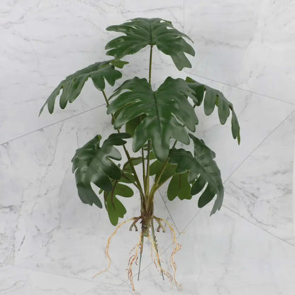 Tropical artificial plant wall set living room decorative foliage