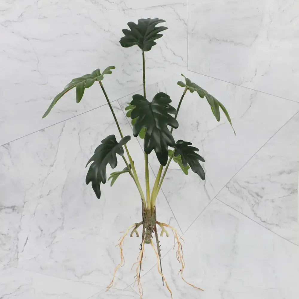 Tropical artificial plant wall set living room decorative foliage