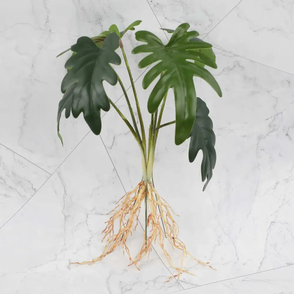 Tropical artificial plant wall set living room decorative foliage