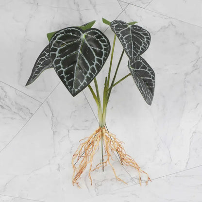 Tropical artificial plant wall set living room decorative foliage