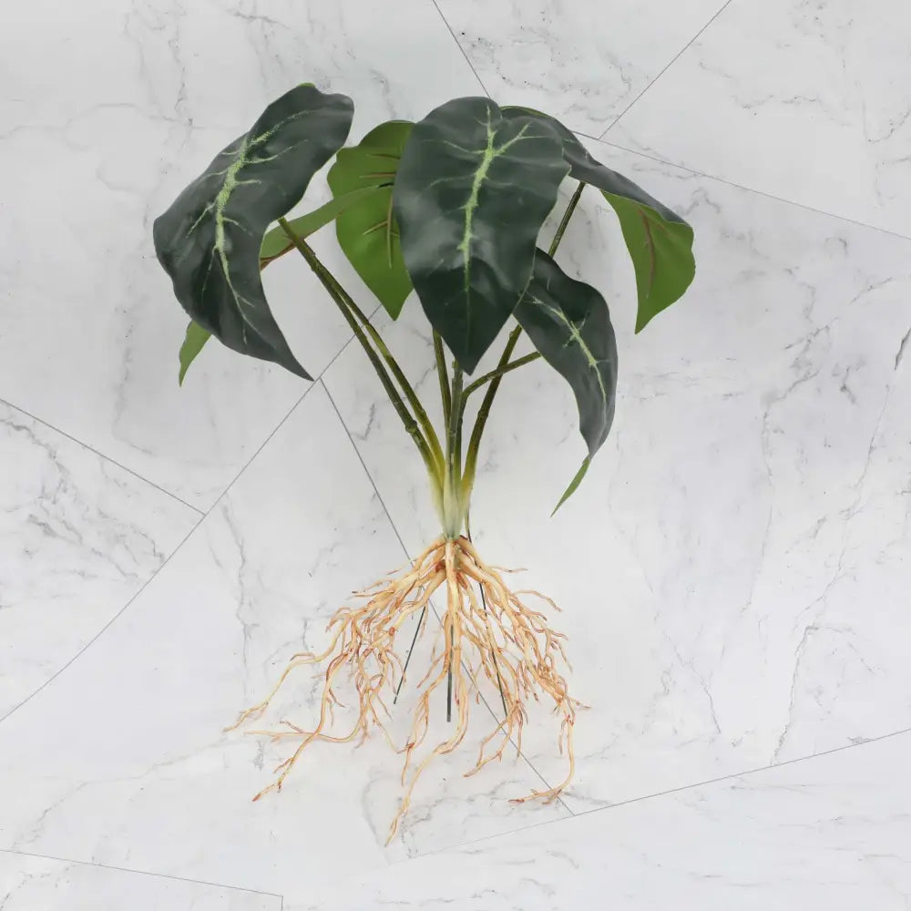 Tropical artificial plant wall set living room decorative foliage