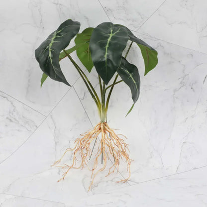 Tropical artificial plant wall set living room decorative foliage