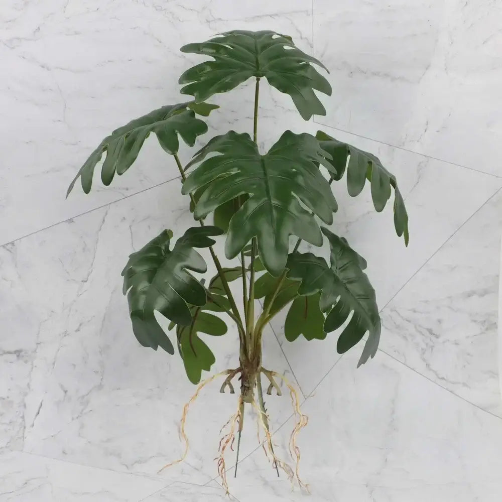 Tropical artificial plant wall set living room decorative foliage