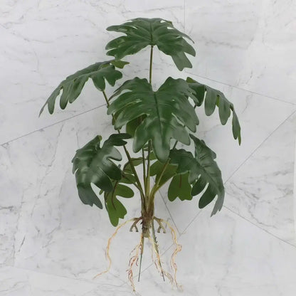 Tropical artificial plant wall set living room decorative foliage