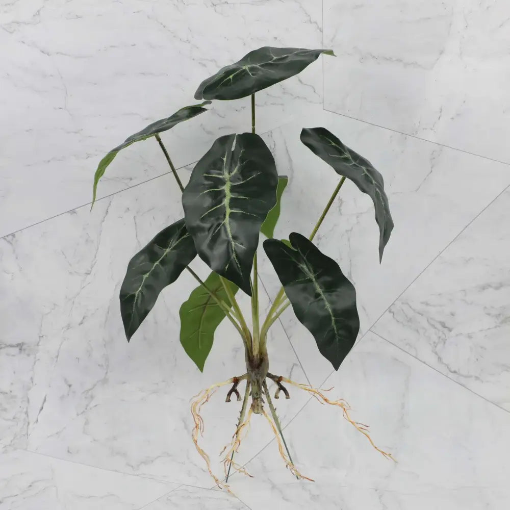 Tropical artificial plant wall set living room decorative foliage