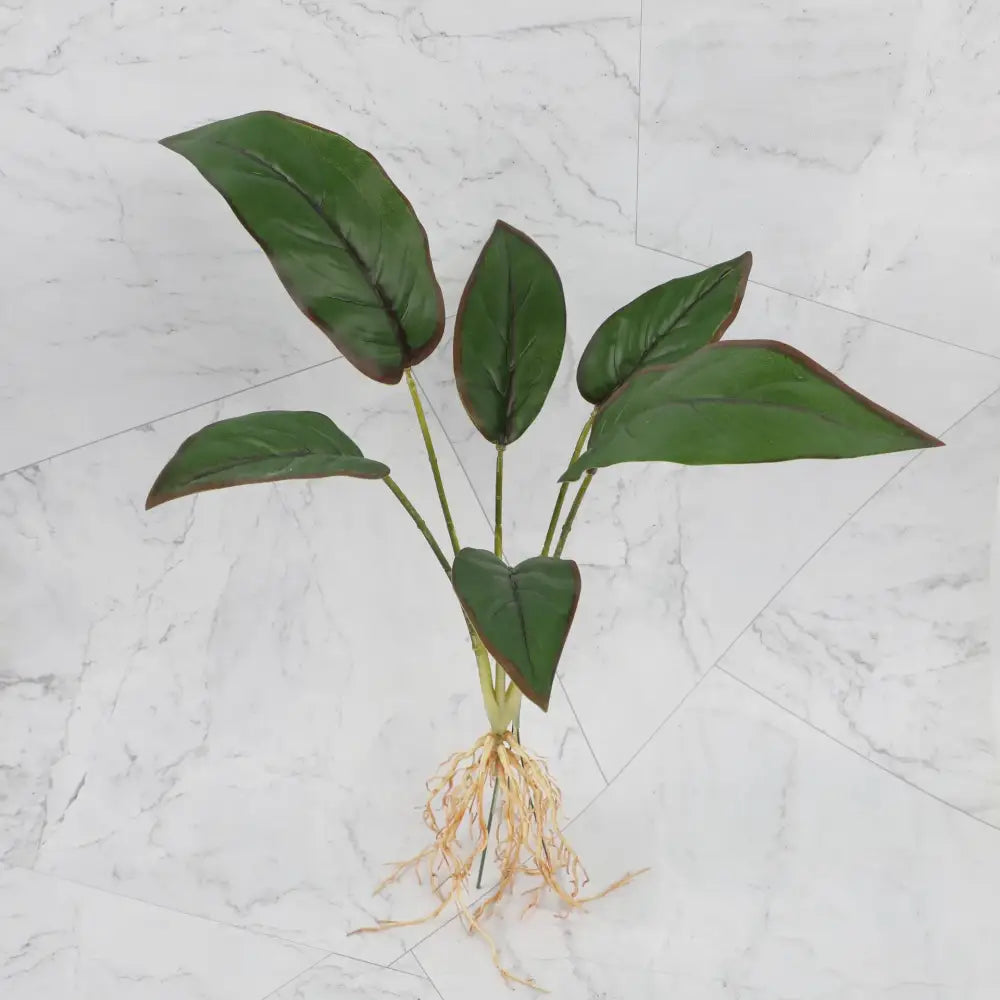 Tropical artificial plant wall set living room decorative foliage